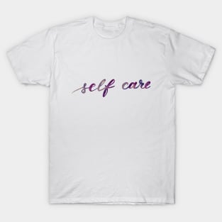 Self care - plum T-Shirt